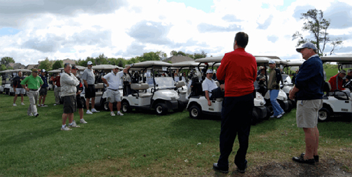 photo of outing start